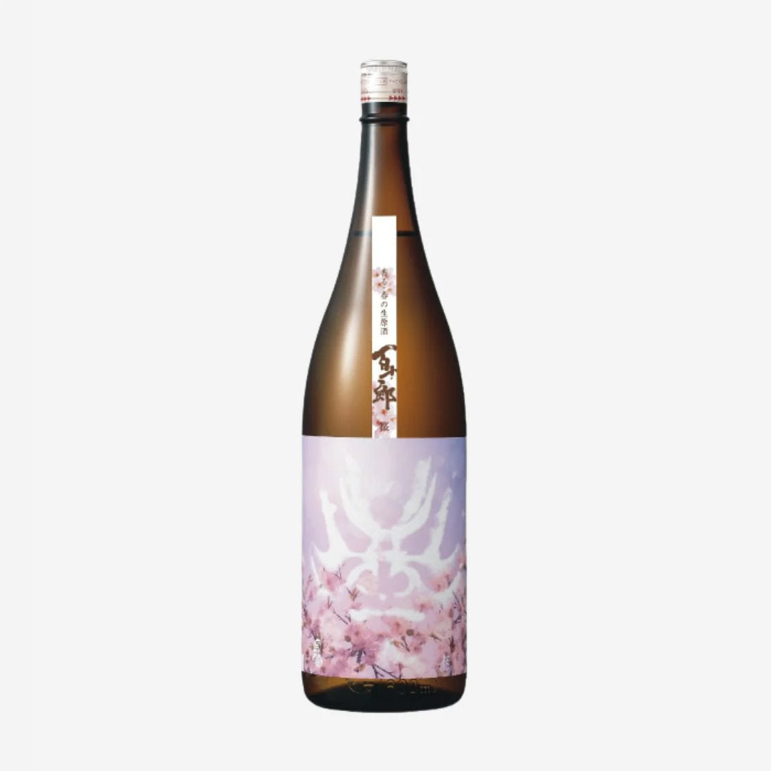 Hyakujuro Junmai Ginjo Muroka Nama Genshu Sakura 720ml