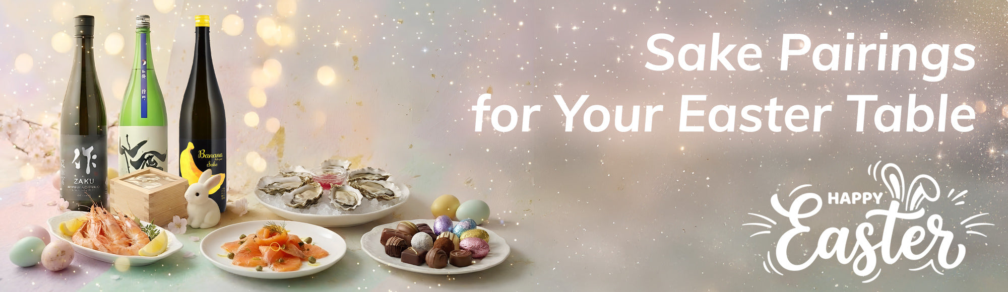 Sake Pairings for Your Easter Table