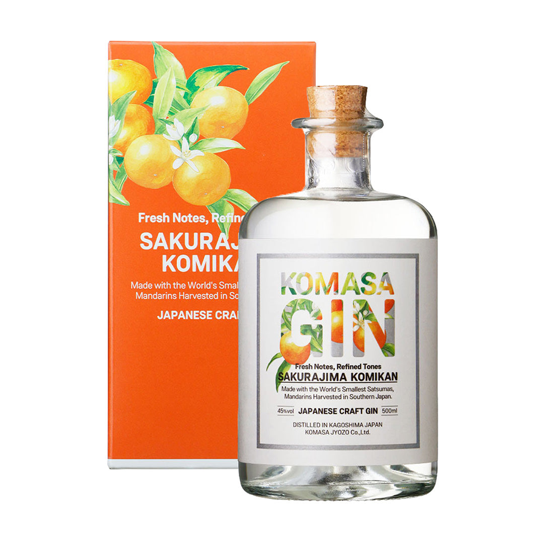 Komasa Jyozo Sakurajima Komikan (Mandarin) Gin 500ml
