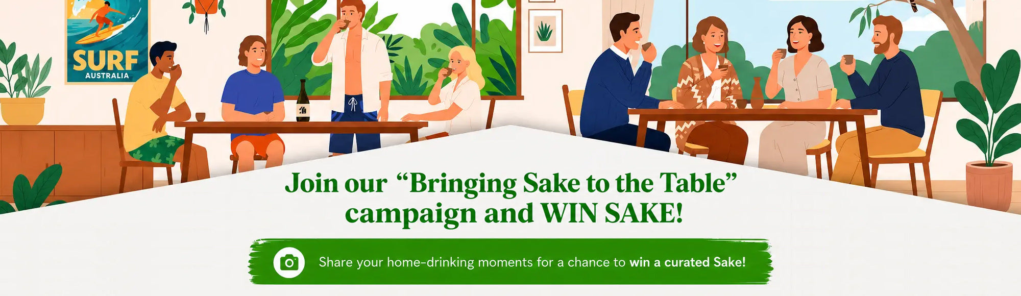 Bringing Sake to the Table