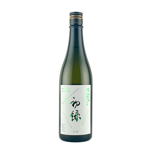 Hatsumidori Junmai Ginjo Muroka Nama Genshu 720ml