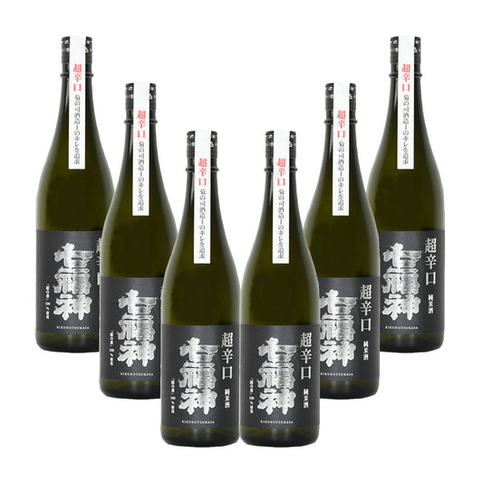 Kikunotsukasa Junmai Chokarakuchi Shichifukujin 720ml × 6