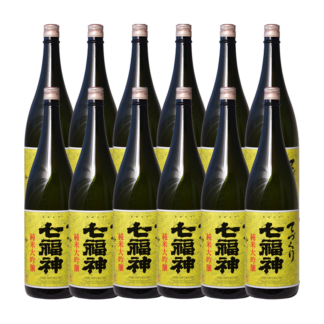 Kikunotsukasa Junmai Daiginjo Tezukuri Shichifukujin 720ml × 12